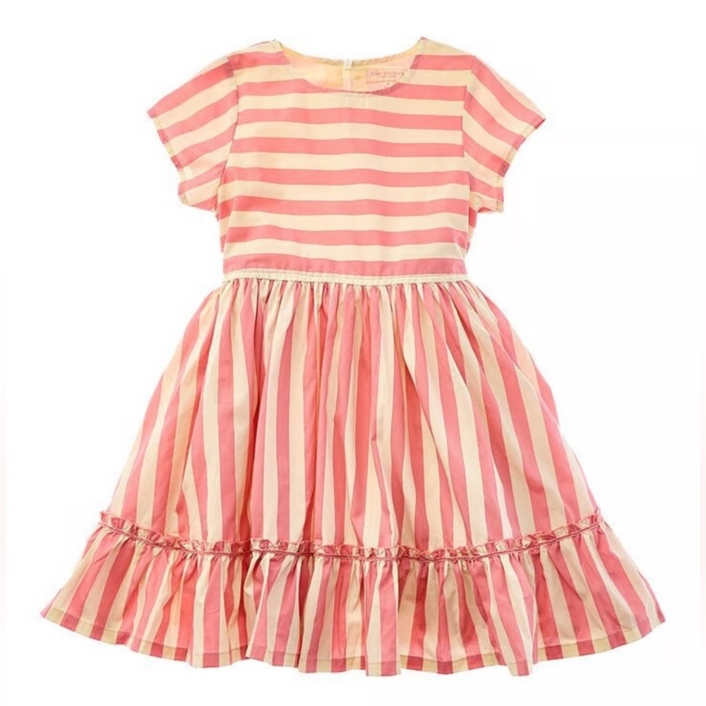 PINK CHICKEN Niley Dress in Pink | Size 3Y